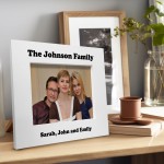 Personalised Family Gift 7x5 Photo Frame Birthday Christmas Gift
