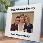 Personalised Family Gift 7x5 Photo Frame Birthday Christmas Gift