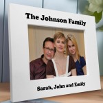 Personalised Family Gift 7x5 Photo Frame Birthday Christmas Gift