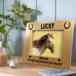 Personalised Horse Pony Memorial 7x5 Photo Frame Gift for Pet