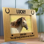 Personalised Horse Pony Memorial 7x5 Photo Frame Gift for Pet