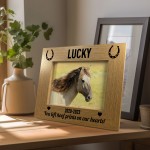 Personalised Horse Pony Memorial 7x5 Photo Frame Gift for Pet