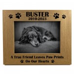 Personalised Pet Memorial Photo Frame Dog Memorial Gifts 7x5 