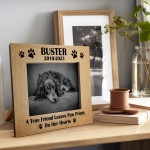 Personalised Pet Memorial Photo Frame Dog Memorial Gifts 7x5 