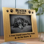 Personalised Pet Memorial Photo Frame Dog Memorial Gifts 7x5 