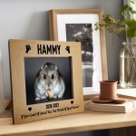 Personalised Hamster Memorial Photo Frame Pet Memorial Gift