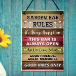 Funny Garden Bar Wall Plaque Bar Accessories for Garden Bar