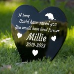 PERSONALISED Gerbil Memorial Outdoor Garden Grave Stake Pet Mem