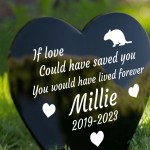 PERSONALISED Gerbil Memorial Outdoor Garden Grave Stake Pet Mem