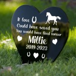 PERSONALISED Horse Memorial Outdoor Garden Grave Stake