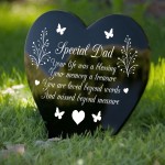 Dad Graveside Plaque Grave Marker Memorial Remembrance Decor