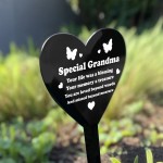 Graveside Plaque For Grandma Grave Marker Memorial Decorations