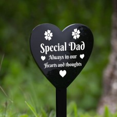 Graveside Memorial Stake For Dad Memorial Decorations For Dad 