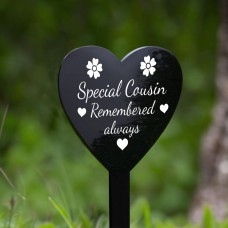 Special Cousin Grave Marker Plaque Graveside Memorial Decoration