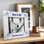 Dad And Me Photo Frame Dad Birthday Gifts Or Fathers Day Gift