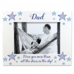 Dad Photo Frame For Fathers Day Birthday 7x5 Photo Frame Novelty
