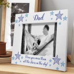 Dad Photo Frame For Fathers Day Birthday 7x5 Photo Frame Novelty