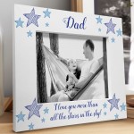 Dad Photo Frame For Fathers Day Birthday 7x5 Photo Frame Novelty
