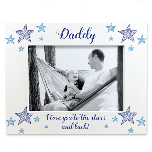 Unique Fathers Day Birthday Gift For Daddy 7x5 Photo Frame Dad