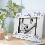 Unique Fathers Day Birthday Gift For Daddy 7x5 Photo Frame Dad