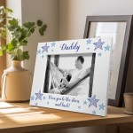 Unique Fathers Day Birthday Gift For Daddy 7x5 Photo Frame Dad
