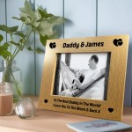 Personalised Best Daddy In The World Gift For Dad Daddy