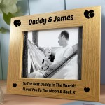 Personalised Best Daddy In The World Gift For Dad Daddy