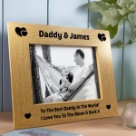 Personalised Best Daddy In The World Gift For Dad Daddy