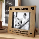 Personalised Best Daddy In The World Gift For Dad Daddy
