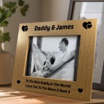 Personalised Best Daddy In The World Gift For Dad Daddy