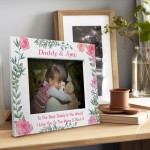 Personalised Dad Photo Frame Dad Birthday Fathers Day Gifts