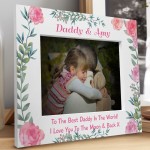 Personalised Dad Photo Frame Dad Birthday Fathers Day Gifts