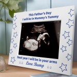 Fathers Day Gift For Dad To Be Wooden Photo Frame Baby Boy Gifts