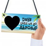 Holiday Countdown Hanging Plaque Novelty Hanging Gift For Family