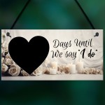 Wedding Countdown Days Until We Say I Do Engagement Gifts