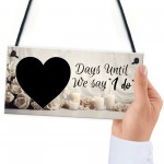 Wedding Countdown Days Until We Say I Do Engagement Gifts