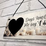 Wedding Countdown Days Until We Say I Do Engagement Gifts