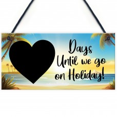 Holiday Countdown Sign Days Until Holiday Plaque Travel Gifts