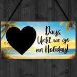 Holiday Countdown Sign Days Until Holiday Plaque Travel Gifts