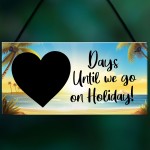 Holiday Countdown Sign Days Until Holiday Plaque Travel Gifts
