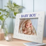Baby Keepsake New Baby Photo Frame BABY BOY Baby Shower Gifts