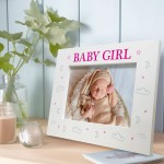 Baby Keepsake New Baby Photo Frame BABY GIRL Baby Shower Gifts