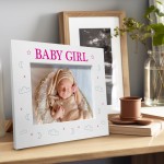 Baby Keepsake New Baby Photo Frame BABY GIRL Baby Shower Gifts