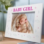 Baby Keepsake New Baby Photo Frame BABY GIRL Baby Shower Gifts