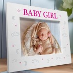 Baby Keepsake New Baby Photo Frame BABY GIRL Baby Shower Gifts