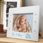 Baby Shower Gifts For Baby Boy ITS A BOY Photo Frame Nursery