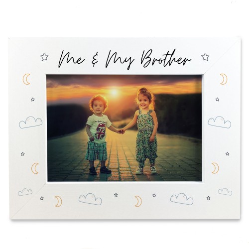 Me and My Brother Sentiment Photo Frame Brother And Sister Gift 