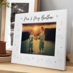 Me and My Brother Sentiment Photo Frame Brother And Sister Gift 