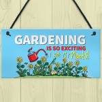 Novelty Garden Plaque Gift For Women Garden Shed Wall Fence 