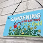 Novelty Garden Plaque Gift For Women Garden Shed Wall Fence 